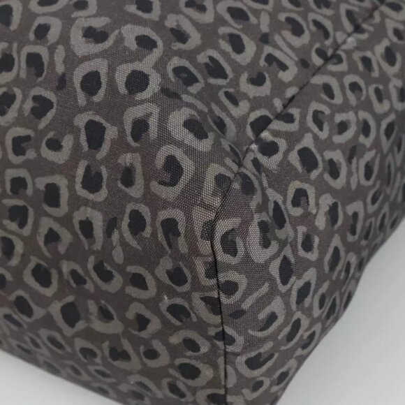 GUCCI Tote Bag Canvas Black Authentic - Picture 13 of 16